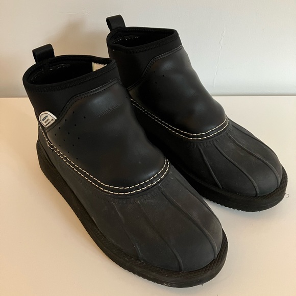 SUICOKE Black BEE-wpab Boots - Picture 1 of 4